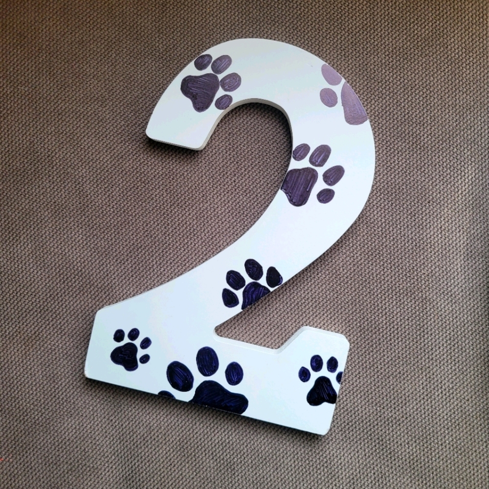 Wooden Number 2